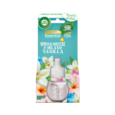 Air Wick elektromos légfrissítő utántöltő, Tavaszi szellő és vanília illat (19 ml) tisztító- és takarítószer, higiénia