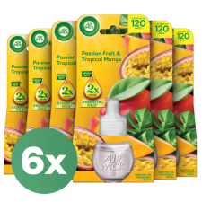 Air Wick elektromos légfrissítő utántöltő, Trópusi mangó és maracuja (6x19 ml) tisztító- és takarítószer, higiénia