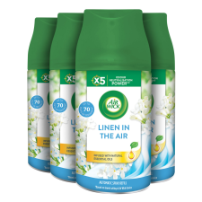 Air Wick Freshmatic Automata légfrissítő spray utántöltő Frissen mosott ruha (4x250 ml) tisztító- és takarítószer, higiénia