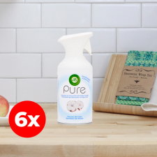Air Wick Friss pamut, Air Wick Pure légfrissítő aeroszol, 6x250 ml tisztító- és takarítószer, higiénia