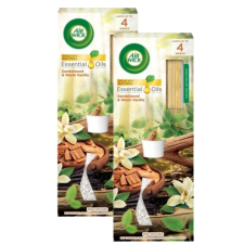 Air Wick Szantálfa és Lágy Vanília Pálcikás légfrissítő folyadék 2x30ml tisztító- és takarítószer, higiénia