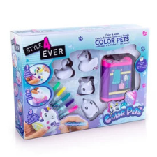  Airbrush Plush, színezhető állatok játékfigura