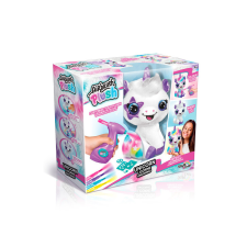 Airbrush plush, színezhető állatok, sötétben világító unikornis bébiplüss