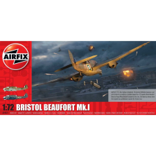 AIRFIX Bristol Beaufort Mk.I vadászrepülőgép műanyag modell (1:72) (04021) helikopter és repülő