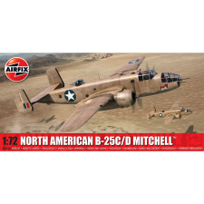 AIRFIX North American B-25C/D Mitchell repülőgép műanyag modell (1:72) makett