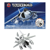 AIRFIX - QUICKBUILD Harrier repülőgép makett (J6009)