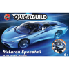 AIRFIX Quickbuild Mclaren Speedtail sportautó műanyag modell (J6052)