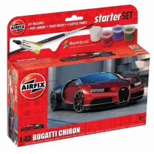  Airfix Small Starter Set NEW Bugatti Chiron 1:43 (A55005) makett