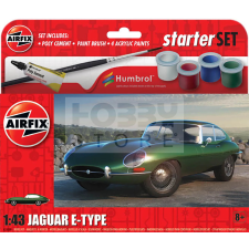 AIRFIX - Starter Set - Jaguar E-Type autó makett 1:43 (A55009) makett