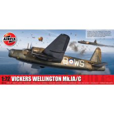 AIRFIX Vickers Wellington Mk.IA/C repülőgép műanyag modell (1:72) (08019A) helikopter és repülő