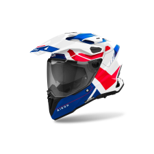 AIROH Commander 2 Reveal 2024 enduro bukósisak fényes kék-piros bukósisak