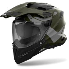 AIROH COMMANDER 2 Reveal 2025, matt military zöld, M bukósisak
