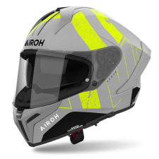 AIROH MATRYX Scope zárt motoros bukósisak matt sárga bukósisak