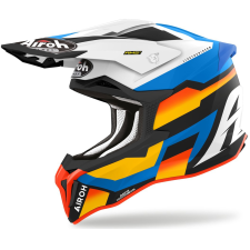 AIROH Strycker Glam motokrossz bukósisak kék matt bukósisak