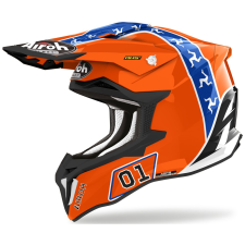 AIROH Strycker Hazzard motokrossz bukósisak narancssárga bukósisak