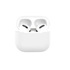  Airpods Pro 1 tartó: AirPods Pro 1 tartó - fehér szilikon fülhallgató, fejhallgató tok
