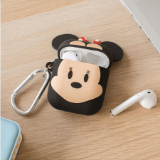AirPods töltőtok akasztóval - Minnie egér fülhallgató, fejhallgató tok