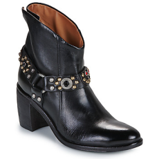 Airstep / A.S.98 Bokacsizmák RITHM JEWEL Fekete 37