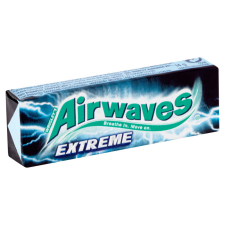  Airwaves Extreme erős mentol- és eukaliptuszízű rágógumi 14 g csokoládé és édesség