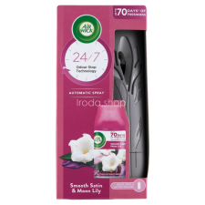 AIRWICK Freshmatic légfrissítő készülék (fekete) utántöltővel 250 ml Bársonyos szatén &amp; Li tisztító- és takarítószer, higiénia