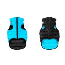AiryVest AiryVest kutyaruha kifordítható, XS 22, fekete-kék kutyaruha