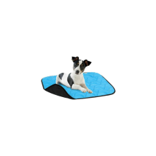 AiryVest Fekhely AV, M, 80*55cm, kék-fekete szállítóbox, fekhely kutyáknak