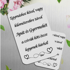  Ajándék apának - Idézetes hűtőmágnes hűtőmágnes