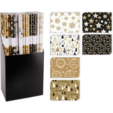  Ajándék csomagoló papír 200 cm karácsonyi dekoráció