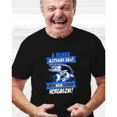  Ajándék horgászoknak - Vicces horgász póló