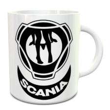  Ajándék kamionosoknak - Scania feliratos bögre bögrék, csészék