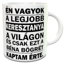 Ajándék keresztanyának - Bögre keresztanyának bögrék, csészék