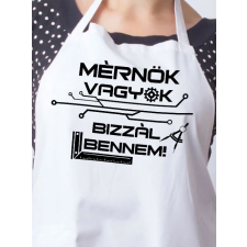 Ajándék mérnöknek - Mérnök vagyok kötény lakástextília
