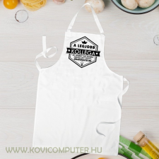  Ajándék munkatársaknak - Kötény a legjobb kollégának lakástextília