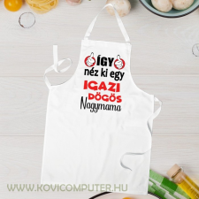  Ajándék nagyszülőnek - Kötény nagymamának lakástextília