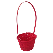 Ajándék Trade Kft. Bambusz kosár piros party kellék