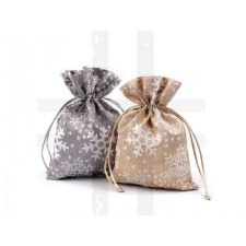  Ajándék zsák brokát  13x18 cm - 10 db/csomag dekorációs kellék