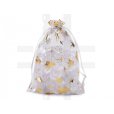  Ajándék zsák organza 10x14,5 cm -5 db/csomag dekorációs kellék