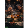 Ajándékbor Kft Gravírozott whiskys pohár – „A jó sztorik a rossz döntések eredménye” – Névre szóló férfias ajándék