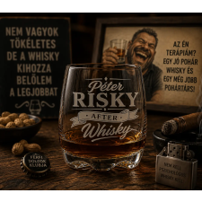 Ajándékbor Kft Risky After Whisky whisky pohár ajándéktárgy