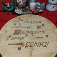 Ajándékbor Kft Vágódeszka édesanyának, nagymamának ajándéktárgy