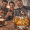 Ajándékbor Kft Vicces gravírozott whiskys pohár – Egyedi felirattal