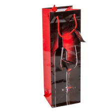  Ajándéktasak boros 10x33x9cm dekorációs kellék