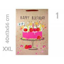  Ajándéktasak Happy Birthday XXL 40x13x56cm 2féle 02892 ajándéktasak