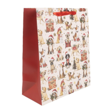  Ajándéktasak kutyusok 11x14cm dekorációs kellék