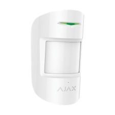 AJAX CombiProtect WH vezetéknélküli fehér mozgás és üvegtörés érzékelő riasztóberendezés