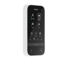 AJAX Keypad TouchScreen WH vezeték nélküli kezelő érintőképernyővel (AJ-K-TS-WH) biztonságtechnikai eszköz