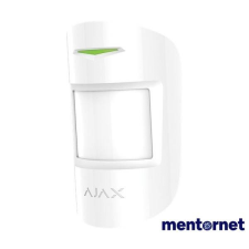 AJAX MotionProtect+ vezetéknélküli kombinált PIR+MW fehér mozgásérzékelő biztonságtechnikai eszköz