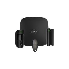 AJAX StarterKit Cam BL vezeték nélküli fekete riasztó szett biztonságtechnikai eszköz