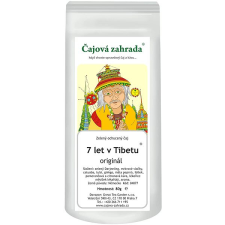 Čajová zahrada - 7 év Tibetben ® - zöld ízesített tea, 80 g tea