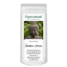 Čajová zahrada - Ženšen & Citron - zelený ochucený čaj, 90 g tea